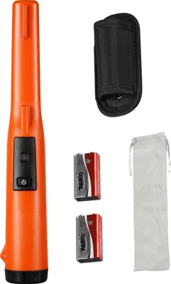 Obrázok produktu pre SucceBuy detektor kovov pinpointer, vodotesná ručná palička IP68, hĺbka detekcie 4,5 palca, 3 režimy, profesionálna sonda na hľadanie pokladov s puzdrom a 9V batériou, pre dospelých a deti