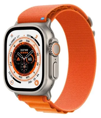 Produktbild von Apple Watch Ultra 2, Smartwatch, 49 mm, robust, für Sport und Outdoor-Aktivitäten, mit LTE, GPS und WLAN