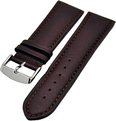 Produktbild von Uhrenarmband Armband braun sportlich 26mm Kalbleder NEU