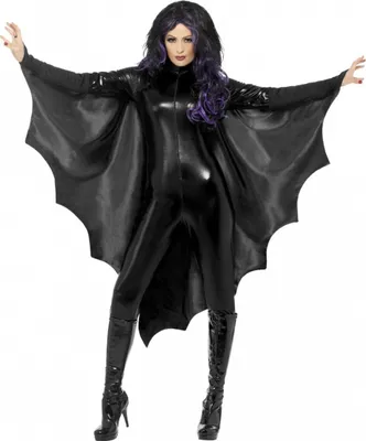 Produktbild von Schwarzes Fledermaus Cape