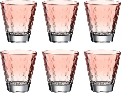 Produktbild von LEONARDO Optic, Koralle, Glas, 6 Stück(e), Kegel, 215 ml, 85 mm