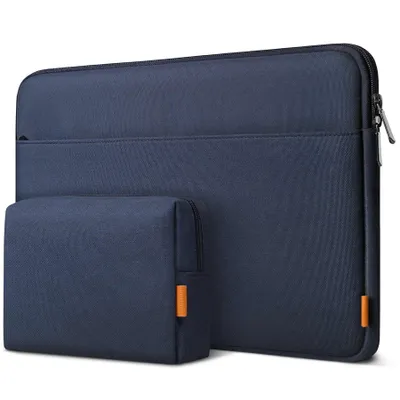 Produktbild von Inateck 14 Zoll Laptoptasche Hülle Kompatibel mit 14 Zoll Laptops/15,3 Zoll MacBook Air M2 2023, Notebook Sleeve Case Schutzhülle, Blau