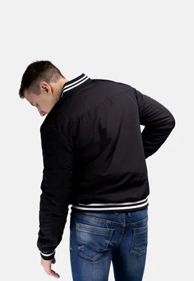 Image de Veste homme regular fit TRUSTHORPE Noir/Blanc L Lonsdale