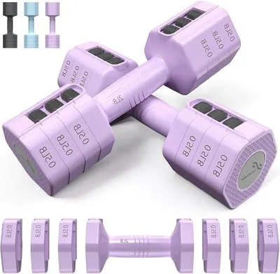 Produktbild von Kurzgewichte-Set 2-45kg Krafttraining Hantelschuhe Paar