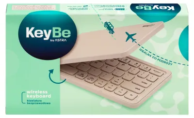 Produktbild von Olive KeyBe Astra – tragbare kabellose Tastatur