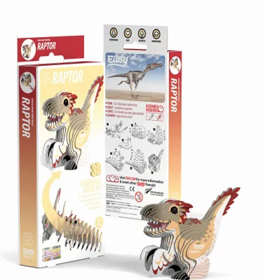 Produktbild von EUGY - 3D Bastelset Raptor