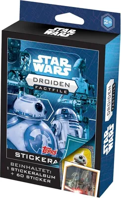 Zdjęcie produktu dla Topps - Star Wars Factfiles - Zestaw naklejek (losowy wybór)
