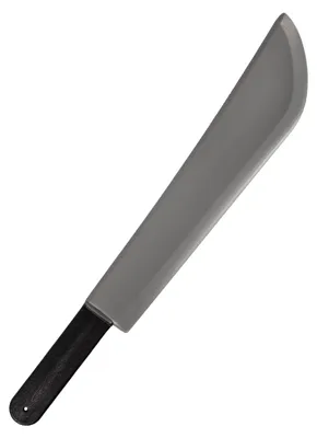 Produktbild von Riesiges Schlachter Messer als Spielzeugwaffe 54 cm, KI-generiertes Bild