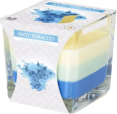 Image de BISPOL Bougie parfumée en pot anti-tabac à priser