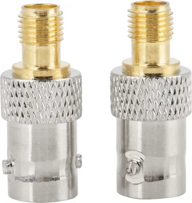 Zdjęcie produktu dla 2szt BNC żeńskie na SMA żeńskie złącze RF Adapter koncentryczny Konwerter testowy
