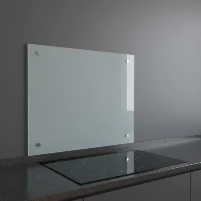 Produktbild von Küchenrückwand 120x50cm Spritzschutz Fliesenspiegel Herdspritzschutz Milchlglas