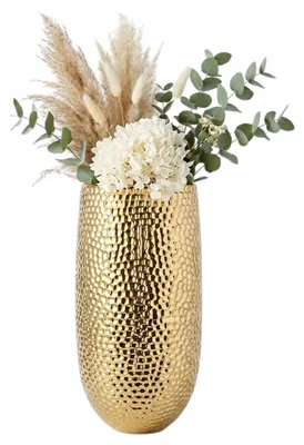 Produktbild von Kaj Elegante Keramikvase Gold 38,5 cm Dekorativ