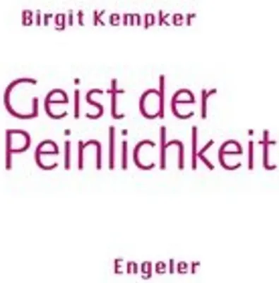 Obrázok produktu pre Geist der Peinlichkeit