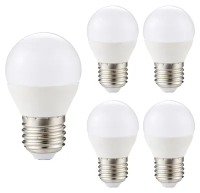 Produktbild von Kobi E27 LED Kugellampe 6W 470lm 4000K 230V 5 Stück