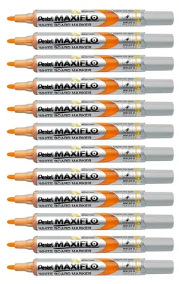 Obrázok produktu pre Popisovač na biele tabule Maxiflo 2 mm s okrúhlym hrotom žltý Balenie 12 ks