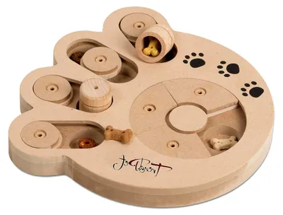 Produktbild von Intelligenzspielzeug in Tatzenform für Hunde