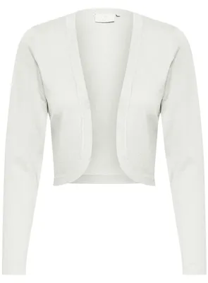 Productafbeelding van KAFFE Dames Bolero Astrid. Elegant vestje met lange mouwen