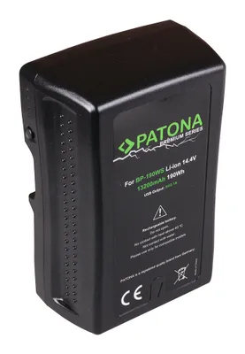 Produktbild von Patona V-Mount Akku 190Wh / 14,4V / 13200mAh