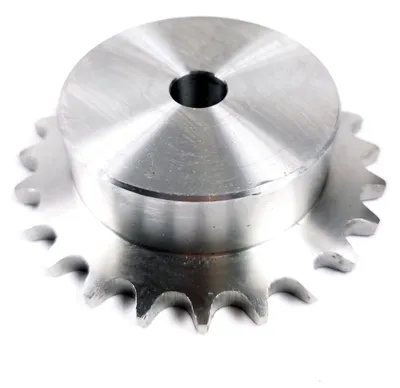 Obrázok produktu pre Reťazové koleso 08B, 24 zubov, s nábojom, nerezové, rozstup: 12,7, 1/2″, Ozdowski, jednoradové
