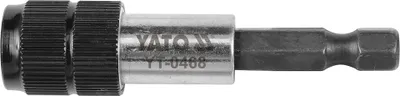 Zdjęcie produktu dla Yato YT-0468, Stal nierdzewna, Końcówka sześciokątna, 25,4 / 4 mm (1 / 4"), 1 szt., 60 mm