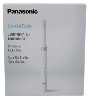 Produktbild von Panasonic EW-DM81, Erwachsener, Schallzahnbürste, Weiß, 31000 Bewegungen pro Minute, Anti-Rutsch-Griff, Akku