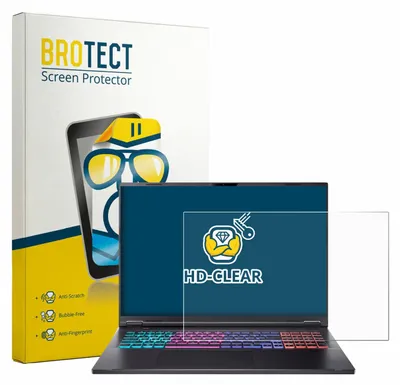 Produktbild von Für Acer Nitro 18 AI AN18-61 Schutzfolie BROTECT Displayschutz Display Schutz Folie Klar Transparent