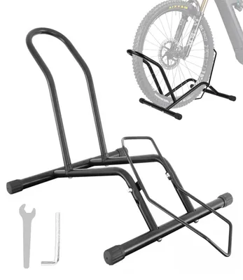 Immagine prodotto di Supporto per biciclette autoportante, adatto a biciclette da 16 a 29 pollici