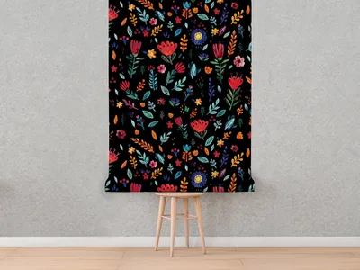 Produktbild von Coloray Fototapete 104x70 cm Latextapete Magicstick - Blumenströme