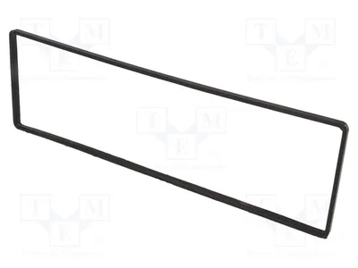Immagine prodotto di 1 cornice per autoradio, colore nero, adatta per autoradio 1 DIN