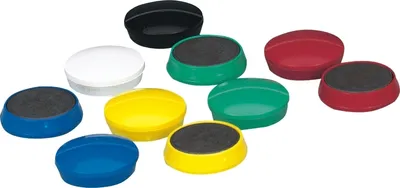 Produktbild von Magnete 32mm VE=20x10 Stück sortiert