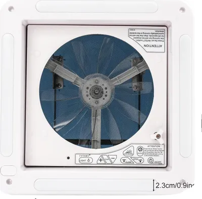 Obrázek produktu pro Ventilátor pro obytné vozy, dálkové ovládání, automatická senzorová technologie, BÍLÝ