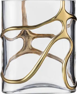 Immagine prodotto di Eisch Vase Stargate Gold, Dekovase, Blumenvase, Kristallglas, Gold, 30 cm, 49943902