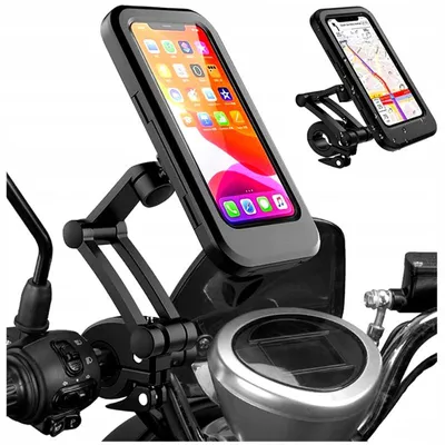 Produktbild von Wasserdichter Handyhalter Motorrad Universal für Mobiltelefone