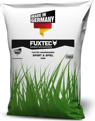 Zdjęcie produktu dla Nasiona trawy FUXTEC 10kg, sportowa, odporna i regeneracyjna