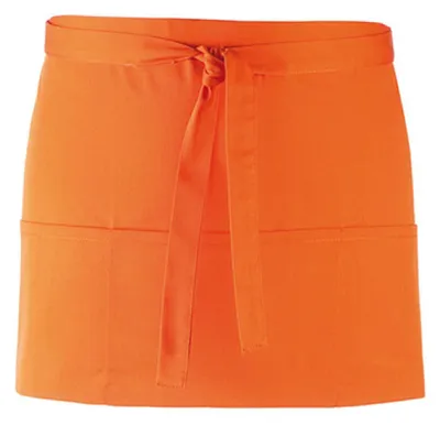 Produktbild von Premier Workwear PR155 | Taschenschürze ŽColoursŽ - 60 x 33 cm - Hauswäsche: bis 60 ° - Farbe: Orange (ca. Pantone 1655) - Größe: 60 x 33 cm