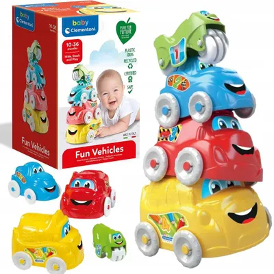 Obrázek produktu pro Clementoni Věž z autek pro děti Vzdělávací Barevná