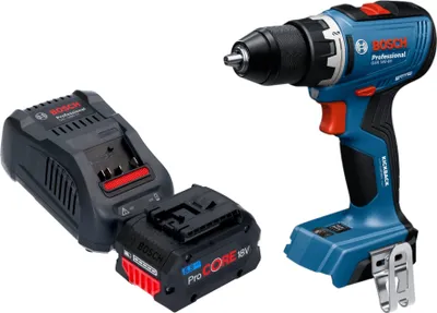 Obrázek produktu pro Bosch GSR 18V-65 Professional akumulátorový vrtací šroubovák 18 V 63 Nm bez kartáčů + 1x akumulátor ProCORE 5,5 Ah + nabíječka