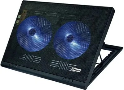 Zdjęcie produktu dla Podkładka chłodząca pod laptopa Vakoss LF-2463 43,2 cm (17"), czarna