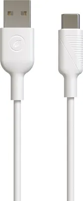 Zdjęcie produktu dla Muvit, kabel USB-C do USB 2.0 do szybkiego ładowania 3A i synchronizacji 3m, biały