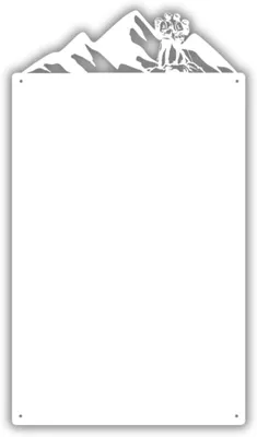 Produktbild von Anwicar Magnettafel für Erinnerungen Weiß 87x49 cm