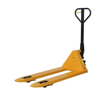 Produktbild von qteck Hubwagen 1.5 Tonnen. Profigerät zum Einstiegspreis 1150mm Gabellänge PU/PU Bereifung Single Lastrollen