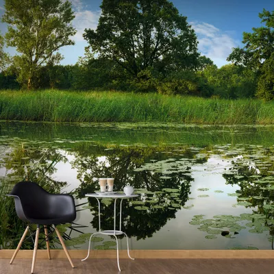 Produktbild von Basera Fototapete Fluss- & Wasserfallmotiv c-A-0101-a-b, Vliestapete, 100x70 cm
