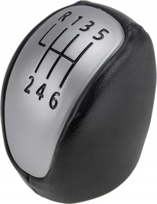Immagine prodotto di Pomello del cambio, Renault Laguna 3, nero, 5 marce,