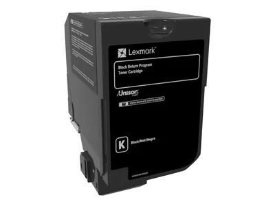 Produktbild von Lexmark Schwarz - original - Tonerpatrone LCCP