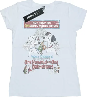 Produktbild von Disney - "101 Dalmatians" T-Shirt für Damen BI48413 (XL) (Weiß)