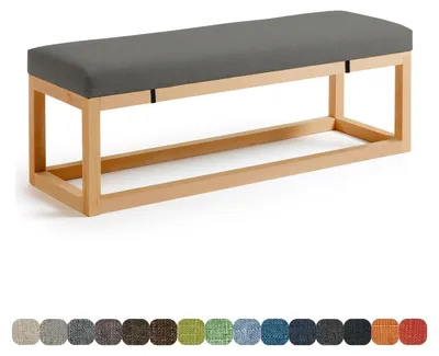 Obrázok produktu pre Vonkajšie vankúše 80 x 40 x 3 cm na záhradné lavičky