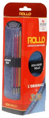 Obrázek produktu pro Piórnik etui jeans ciemnoniebieski