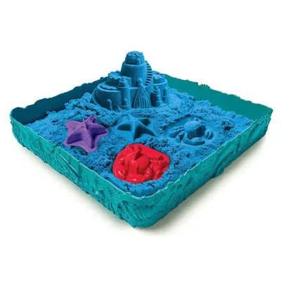 Produktbild von Spin Master 20081307 - Kinetic Sand - Box Set (454 g) - Blau