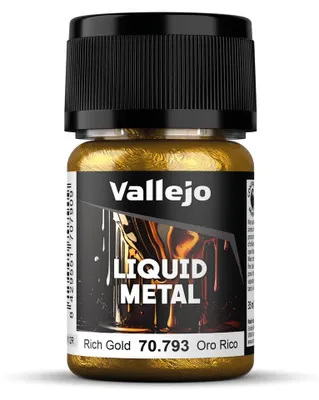 Reichgold Farbe 35 ml – flüssig, metallic, alkoholbasiert