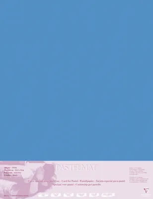 Produktbild von Clairefontaine Papier für Pastellmalerei, 5 Bogen 70x100cm Dunkelblau 96161C